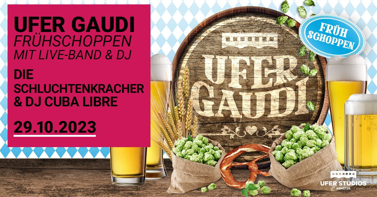 UFER GAUDI - Frühschoppen mit Live-Band & DJ