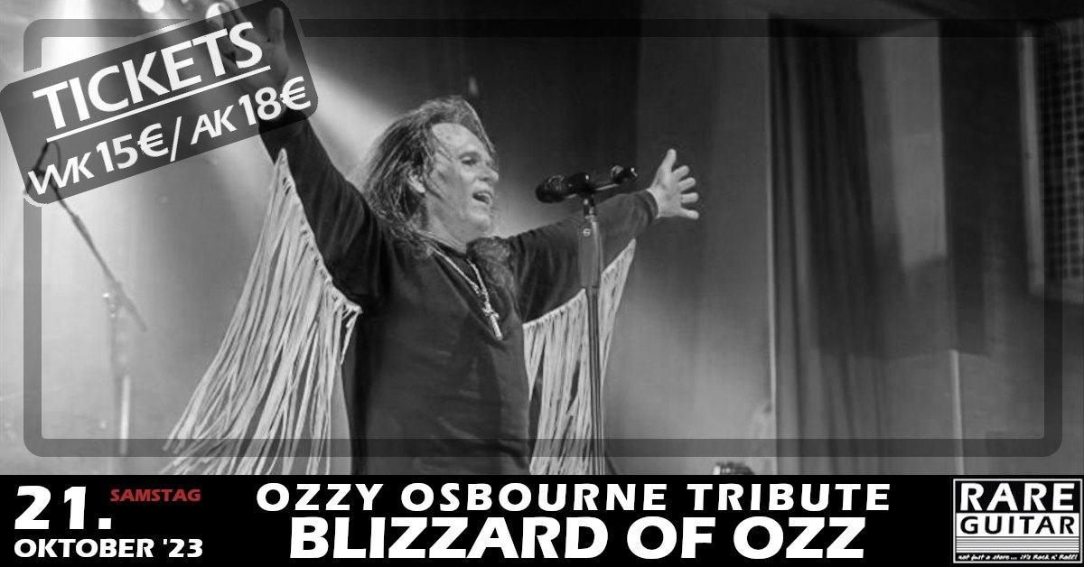 Ozzy Osbourne Tribute – Blizzard of Ozz